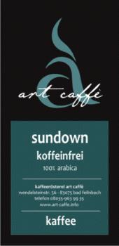 Art Caffe sundown