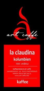 Art Caffe Kolumbien `La Claudina`