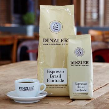 Dinzler Kaffee Espresso Brasil Fairtrade Dinzler Kaffee Espresso Brasil Fairtrade