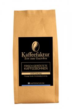 Kaffeefaktur Verf&uuml;hrung