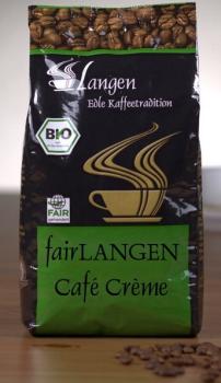 Langen Kaffee fairLANGEN Café Crème BIO fair gehandelt Langen Kaffee fairLANGEN Café Crème BIO fair gehandelt
