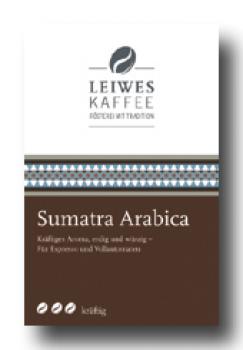 Leiwes Kaffee Sumatra Arabica